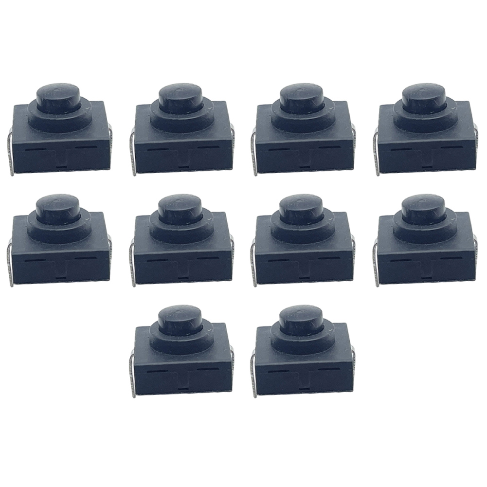 Electronics Repair Hobby - 10 interruttori a pulsante per torcia